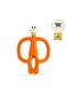 Silicone Teether / Monkey (Orange)