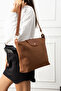 Nora Women's Zippered Adjustable Strap Suede Shoulder Bag - 4