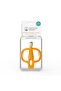 Silicone Teether / Monkey (Orange) - 3