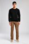 Pierce regular waist slim fit straight leg camel men's trousers