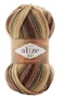 Maxi Batik 5 Pieces Coffee Green Tone Collar: 7804 - 2
