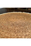 Natural Handwoven Round Jute Area Rug - Boho Vintage Beige, Reversible (100 Cm) - 8