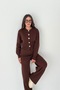 Rose Button-Detail Knit Cardigan AW25HI0070 - 6