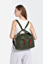 Barcelona Daily Multi-Pocket Large Size Wide Sports Design Adjustable Strap Women's Shoulder Bag Brown - 5