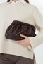Liora Brown Knitted Detailed Portfolio Women's Shoulder, Arm and Hand Bag - 3