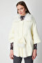 Plush Cardigan with Fur Collar 63915-26K - 4