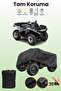 Black Can-Am Dps 650 Atv Cover, Atv Protective Cover