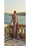 SATIN EVENING DRESS - 4
