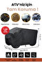 Black L Size Atv Cover, Atv Protective Cover - 2