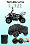 Black Mondial Vulcan Atv Cover, Atv Protective Cover