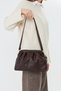 Liora Brown Knitted Detailed Portfolio Women's Shoulder, Arm and Hand Bag - 7