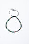 Certified Indian Agate-Hematite Natural Stone Macrame Bracelet Odt029 - 6