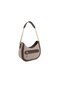 Coffee Yellow - Brown Plaid Line Square Women's Shoulder Bag Sp1168 - 5