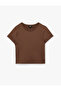 Slim Fit Short Sleeve Crew Neck Sports T-Shirt - 3