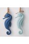Nautical Seahorse Wall Hanging Decor Rope Hanging Sea Horse Ornaments for Beach - 5