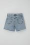 Girl's Shorts Jean Leg Tassel Detail Pocketed 10-14 Years Old, Light Blue - 2