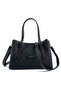 Women / Girls Shoulder Bag 1252-47963 M178 Black-Matte Black - 5