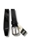 K140-26 Genuine Patent Leather Classic Men's Belt 115 cm - 2