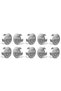 Yuma Lr66 Ag4 377 Sr626 1.5V Alkaline Watch Battery 10 Pieces