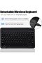 Case with Detachable Bluetooth Keyboard for Samsung Galaxy Tab S10 Lite / S10 FE / S9 FE / S9 11-inc - 3