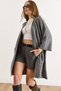 Women's Smoked Soft Textured Pocketed Knitwear Cardigan Hrk-19000424 - 2