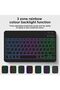 Keyboard Case for Samsung Galaxy Tab S10 FE / S10 Lite / S9 FE (10.9/11") - Black - 3