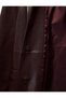 Regular Fit Burgundy Women's Jacket 6Wak20364Ew - 6