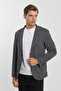 Buttoned Double Pocket Flap Slit Cotton Lycra Men's Jacket - 5