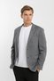 Buttoned Double Pocket Flap Slit Cotton Lycra Men's Jacket - 7