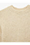 Crew Neck Half Sleeve Knitwear Oversized Sweater - 4