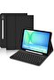 Keyboard Case for Samsung Galaxy Tab S10 FE 2025 / S9 FE 10.9 / Galaxy Tab S9 11 - Black