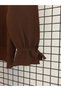 New Season Crew Neck Ribbon Detailed Drawstring Sleeve Knitwear Blouse Elastic Waist Skirt Top and Bottom Set - 7