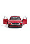 Red 1:38 Scale Die Cast Doors Open Licensed Skoda Octavia Metal Model Car - 3