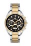 Gold Silver Steel Cord Men's Wristwatch L.St.1.10095.4
