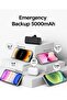 Mini Power Bank 5000mAh, Ultra-Compact 20W PD QC3.0 Fast Charging with Built-in Lightning - Bl - 5