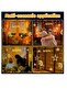 ستارة زينة رمضان المضيئة LED - تصميم هلال ونجوم وعبارة "رمضان كريم (USB) - ديكور منزلي رمضاني فاخر - 3