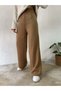 Limited Edition Cream Color Premium Yarn Knitwear Knit Pants - 4
