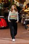 Black Color Casual Trousers with Pocket Detail - 8