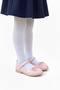 Girls' Ballerinas with Thin Bow Detail, Orthopedic Sole