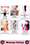 Long-Lasting Fitness Aerobics Stretching Elastic Flexible Medium Hardness Resistance Special Boxed Pilates Band - 2