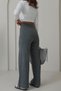 Limited Edition Cream Color Premium Yarn Knitwear Knit Pants - 3