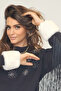 Plush Faux Fur Oversleeve Fluffy Cuff Wristband - Vegan Mink White - 6