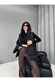 women's hooded coat vest - 5
