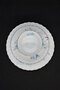 Inspiration Bone China Porcelain Double Coffee Cup and Saucers 3 Pieces 120 ml - 3