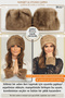 Plush Faux Fur Oversleeve Fluffy Cuff Wristband - Vegan Mink Earth - 3