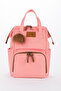 Mother Baby Care Backpack with Thermal Bottle Compartment, Strap Attachment and Keychain Gift