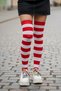 Women's Fashion Over-The-Knee Cotton Socks 1 Pair - 4