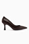 Leoni Brown Women's Heeled Shoes - 4