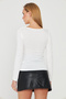 Drape Collar Sandy Long Sleeve Blouse - 738 - 8