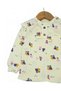 Baby Girl Lale Printed Ribbed Fabric, Corded Fabric Stylish Leggings Bottom and Top Baby Set L 6-24 Months L Transitional - 6